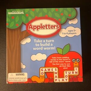 Appleletters Word Game by Bananagrams Educational Family Game NEW & SEALED